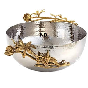 Home Kitchenware Usage Fruit Serving Bowl <b>Catering</b> Ware <b>Table</b> Top Decoration Serving Bowl Supplier From India - Product Image 1