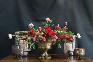 Florero de metal de aluminio con buen acabado 2025 para mesa de boda y decoración del hogar - Product Image 4