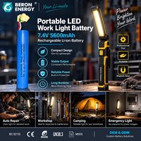 LED-Lichtbatterie 7,4V 5000mAh 21700 Wiederaufladbare Lithium-Ionen-Batterie für Industrielle Beleuchtungsanlagen