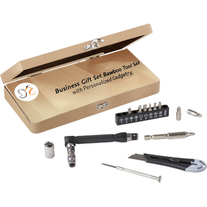 Set Regalo Aziendale: Kit di Utensili in Bambù con Gadget Personalizzati - Product Image 3