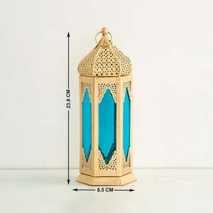 Candelabros de madera marroquí de lujo, soporte elegante para farol, tarros de velas elegantes para el hogar, decoraciones navideñas de Pascua - Product Image 5