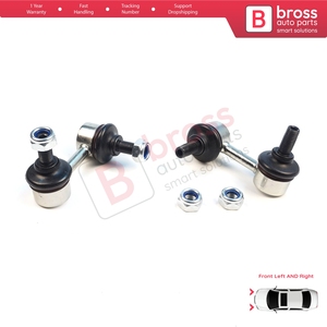 ชุดเหล็กกันโคลงหน้า BSP1274 2 ชิ้น สำหรับ Accent TagAz Verna X3 LC MC Matrix FC Colt Lancer 9 Outlander 1 - Product Image 4