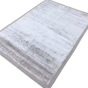 พรมเส้นใยธรรมชาติทำจากไม้ไผ่ทำด้วยมือแบบหรูหราพรมขนสัตว์ทำมือมีสไตล์พรมในพื้นที่แบบคลาสสิกกันลื่น - Product Image 5