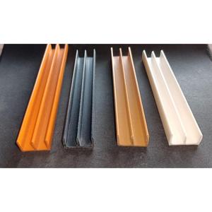 Perfil de PVC Rígido de Alta Calidad, Canal E Extruido de 23 mm, Resistente, para Paneles de Pared y Acabado de Bordes de Tableros - Product Image 4