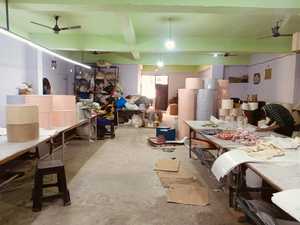 Abat-jour en tissu festonné à fort impact Dernière mode Taux d'usine Nouvelle arrivée Couverture de lampe pour répondre à la demande des clients - Product Image 5