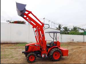 Tractor Kubota LA435 2020 de 26 HP con 121 Horas de Uso, Bomba de Motor, Funciones Digitales, Cargador Frontal y Retroexcavadora - Product Image 4
