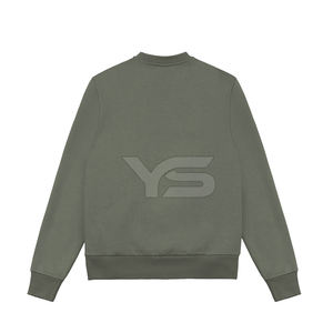 เสื้อสเวตเตอร์สวมหัวแบบลำลองสำหรับผู้ชายเสื้อสเวตเตอร์ผ้าไหมย้อมสีล้วนสำหรับฤดูหนาว - Product Image 2