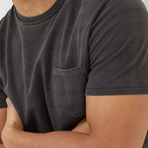 Camisetas para Hombre, Camiseta 100% Algodón, Camiseta de Algodón Orgánico para Hombre, Manga Corta, Camiseta Natural Unisex Premium con Bolsillo - Product Image 5