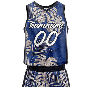 ชุดบาสเก็ตบอลสำหรับผู้ชายชุดบาสเก็ตบอลระเหิดแบบสั่งทำ - Product Image 4