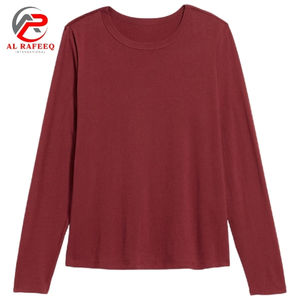 Camiseta de manga larga para hombre personalizada de alta calidad 100% algodón hombro caído liso de gran tamaño alta comodidad - Product Image 1