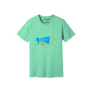 Camiseta de algodón 100% con temas de bondad, estampado de estilo informal, 12 opciones de color, 160-180, colocación de diseño personalizable GSM pesado - Product Image 6