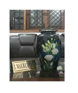 โกศทองเหลืองสำหรับผู้ใหญ่ขี้เถ้าศพ - Product Image 1