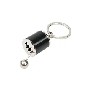 Porte-clés coloré anti-stress à 6 vitesses avec levier de vitesse en métal, accessoire pour clés de voiture - Product Image 2