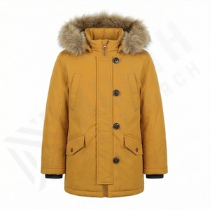 Nouvelle veste parka classique à capuche pour homme confortable 2025, parka personnalisable de qualité supérieure - Product Image 1