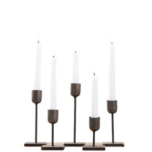 หัตถกรรมคริสต์มาสเหล็กดัดเรียว Tealight ชุด3เทียนยืนตกแต่งบ้านโลหะเชิงเทียนของขวัญ - Product Image 1