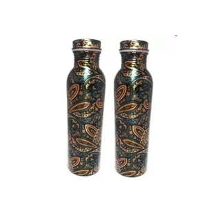 Botella de agua de cobre 950 ml a prueba de fugas para beber en la Oficina y el uso escolar botella de cobre a prueba de fugas venta personalizada - Product Image 3