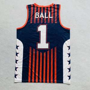 Uniforme de basket-ball à transfert thermique personnalisé Team USA Jerseys 2025 Respirant Plus Size Summer - Product Image 2