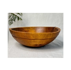 จานไม้สีน้ำตาลแบบร่วมสมัยชามเสิร์ฟอาหารอเนกประสงค์แบบใช้แล้วทิ้งเป็นมิตรต่อสิ่งแวดล้อม - Product Image 6