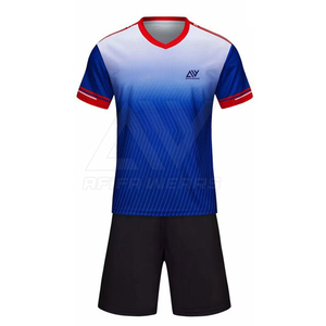 ชุดยูนิฟอร์มฟุตบอลของผู้ชายเสื้อเปล่าพิมพ์ลายสำหรับกีฬา2024ใส่โลโก้ได้ตามต้องการ - Product Image 1