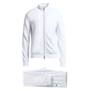 Ensemble de jogging d'hiver pour homme, imprimé, respirant, léger, avec fermeture éclair double curseur, survêtement de sport, de football, logo d'équipe, vente en gros - Product Image 1