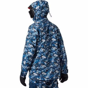 Veste imperméable à fermeture éclair respirante en polyester/coton légère d'hiver avec logo personnalisé au design unique pour hommes, taille plus, à capuche - Product Image 4