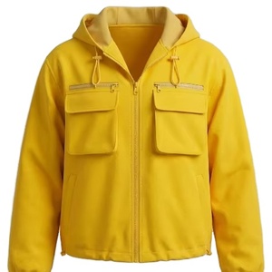 เสื้อแจ็คเก็ตวาร์ซิตี้ผู้ชายคุณภาพพรีเมียม ผ้าโพลีเอสเตอร์ผสมคอตตอน สไตล์เบสบอล ตัวอักษรปัก  สำหรับฤดูหนาว ระบายอากาศได้ดี โลโก้ด้านหน้าปรับแต่งได้ - Product Image 1