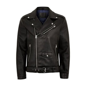 Most Popular High Quality Custom Unisex Leather Jackets Waterproof Breathable Zipper Design - Product Image 6