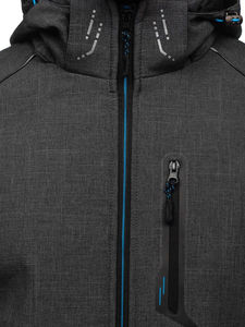 Chaqueta de Invierno para Hombre, Nueva, Formal, Delgada, Acolchada, con Cuello Alto, Ligera, Impermeable, Transpirable, Anti-UV, con Cierre, Talla XXL - Product Image 6