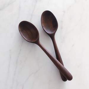 Cucharas de Madera para Cocina, Precio de Fábrica, para Mezclar y Cocinar, Cucharas Japonesas de Madera con Mango Largo para Servir Sopa, al por Mayor - Product Image 5