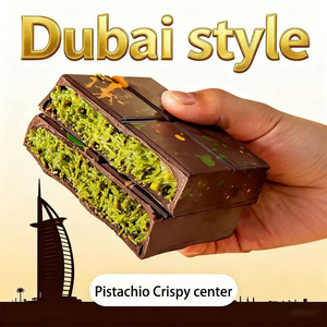 Fournisseur en gros de chocolat de Dubaï pas cher de chocolats solides personnalisables avec confiture Commande en gros avec solutions d'emballage avec logo - Product Image 2