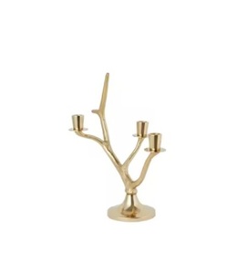 Portavelas de Metal de diseño moderno para Navidad, Día de San Valentín, Pascua, centro de mesa decorativo para boda o decoración del hogar - Product Image 1