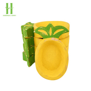 BEST SELLER Eco-friendly Wood <b>Bowl</b> Dining Room Handmade <b>Dough</b> <b>Bowls</b> for Decor Natural Material Decorative <b>Bowl</b> Home Decor - Product Image 4