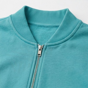 Ensemble de survêtement pour femme en molleton de coton délavé à l'acide, surdimensionné, vintage, lourd, avec fermeture éclair, fabriqué en usine - Product Image 1