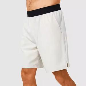 Pantalones cortos de gimnasio elásticos ligeros transpirables de secado rápido para hombre, pantalones cortos deportivos sólidos para entrenamiento físico, baloncesto, bolsillo lateral para - Product Image 4