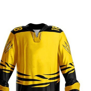 Prix de gros Meilleure vente uniforme de hockey sur glace de haute qualité durable respirant séchage rapide durable uniforme de hockey sur glace pour hommes - Product Image 2