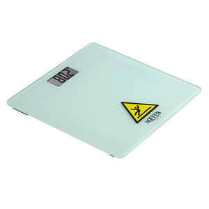 Hoffen BS-6039 BLANC Grande capacité Verre trempé Capteur haute précision Marche/Arrêt automatique Affichage LCD Batterie pour appareil numérique corporel - Product Image 2