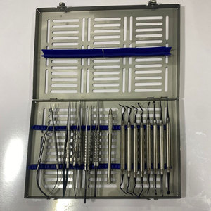 Kit de microcirugía oral periodontal Manual de calidad superior CE certificado Instrumentos dentales conjunto quirúrgico - Product Image 1