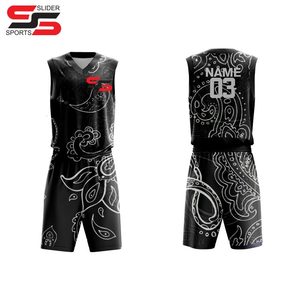 Vêtements de sport pakistanais ensembles d'uniformes de basket-ball personnalisés vente en gros uniformes de basket-ball de service OEM à vendre - Product Image 1