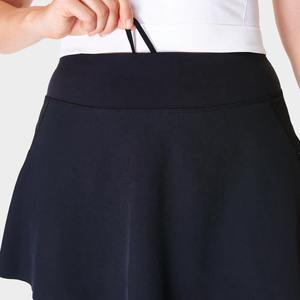 Custom High Waist Elastic Athletic Cotton Sport Mini <b>Tennis</b> <b>Skirt</b> for <b>Women</b> with Natural Waistline Maternity Style - Product Image 5