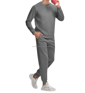 <b>Mens</b> Sweatsuits 2 Piece Set Tracksuits Jogging Outfits <b>Long</b> <b>Sleeve</b> <b>Tops</b> Jogger Pants Sweat Track Suits Casual Athletic - Product Image 1