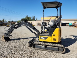 Miniexcavadora John Deere 17G Usada, Equipo de Construcción de Alta Calidad, Motor y Bomba de Bajo Consumo, 1 Año de Garantía, En Venta - Product Image 3