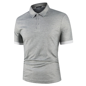 Venta al por mayor de lujo para hombre para Polos de lujo de talla grande de alta calidad 230 Gsm de secado rápido de verano de manga corta Slim Fit impreso - Product Image 6