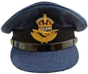 Nuevo Gorro con visera de lana personalizado de la mejor calidad 2023 con correa para la barbilla, gorro de oficial con logotipo personalizado y diseño con 100% lana y poliéster - Product Image 4