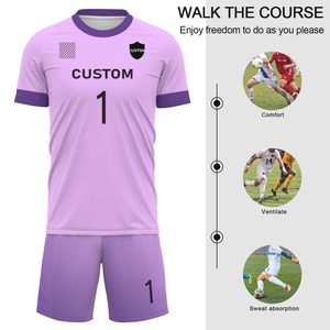 Camisetas de Fútbol 100% Poliéster, Transpirables, Cómodas, de Alta Calidad, Secado Rápido, Logotipo Personalizado, Servicios OEM - Product Image 5