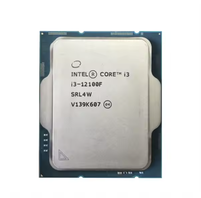 New for Core I3 12100F Core Processor LGA Socket 3.0 GHz 12nm Process 64-bit Support CPU for Desktop Application