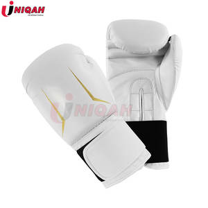 นวมชกมวยหนังใส่สบาย8ออนซ์สำหรับฝึกมวยไทยและ MMA ถุงมือพันมือและทำนวม - Product Image 4