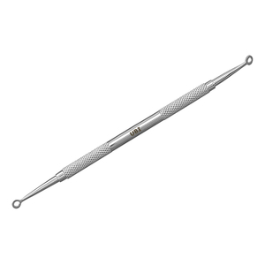 Extractor de Comedones de Acero con Alto Contenido de Carbono de 15 CM |   Herramienta Profesional de Doble Punta para Eliminar Puntos Negros y Espinillas del Rostro, Marca Acne-UBI - Product Image 1