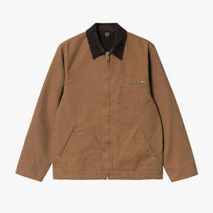 Men's <b>Jackets</b> Cotton Canvas Men's <b>Jackets</b> Custom Cotton Mens Heavy <b>Duck</b> Work canvas Work <b>Jacket</b> Collar Work Wear Bomber - Product Image 4