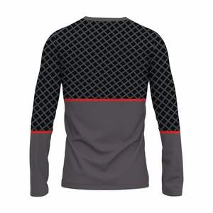 MOQ bajo Camisa deportiva de manga larga para hombre Camisa de tiro bordada impresa con personalizado - Product Image 2