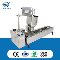 Machine à frire les beignets à haute efficacité, entièrement automatique, pour boulangerie, pâtisserie et services de restauration